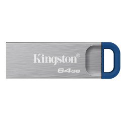 Kingston Technology DataTraveler 64GB ® Kyson, USB 3.2 Gen 1 metálico, 220 MB/s