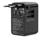 Verbatim 30190 oplader voor mobiele apparatuur Universeel Zwart AC Snel opladen Binnen