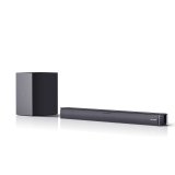 Sharp HT-SB182 2.1 Soundbar, 160W Slim Bluetooth Soundbar with Wireless Subwoofer