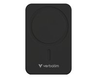 Verbatim Charge 'n' Go Essentials Power Bank Magnetic Wireless 20000 mAh Black