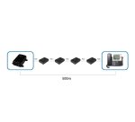 StarTech.com Répéteur Gigabit PoE+ à 1 port - Extendeur Power over Ethernet 802.3at et 802.3af - 100 m