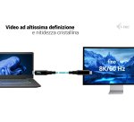 i-tec Thunderbolt 4/USB4 Class Pro Cable 240W with LCD (40 Gbps, 150 cm)