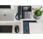 HP Poly Téléphone IP Poly Edge E550 compatible PoE