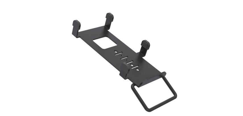 Ergonomic Solutions SpacePole Payment CAS100-MH-02 accessoire de système de paiement en point de vente Monture POS Noir Métal