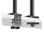 StarTech.com Support de Bureau pour Écrans Incurvés Jusqu'à 49 Pouces 32:9 Ultrawide, Bras à Ressort Mécanique pour Moniteur, Pince en C/Oeillet, Réglage Sans Outil, Max 20kg