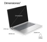 HP ProBook 4 G2i 14 inch Notebook AI PC Wolf Pro Security Edition Intel Core 7 350 Portátil 35,6 cm (14") WUXGA 32 GB LPDDR5x-SDRAM 512 GB SSD Wi-Fi 7 (802.11be) Windows 11 Pro Plata