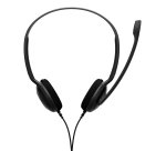 Sennheiser PC 5 CHAT Auriculares Alámbrico Diadema Oficina/Centro de llamadas Negro