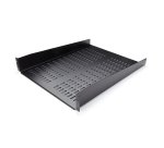 StarTech.com Étagère pour Rack Serveur 2U - Plateau Cantilever Universel Ventilé pour Rack et Armoire d'équipement Réseau 19" - Acier Haute Résistance - Capacité de Poids 23kg - Étagère de 55,8cm de Profondeur