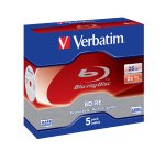 Verbatim 43615 blank Blu-Ray disc BD-RE 25 GB 5 pc(s)