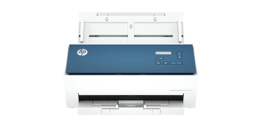 HP ScanJet Enterprise Flow 9000 s1 Scanner a foglio 600 x 600 DPI A3 Blu, Bianco