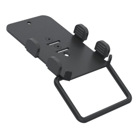 Ergonomic Solutions SpacePole Payment IZET201-MH-02 accesorio para terminal de punto de venta Montaje POS Negro Metal