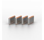 Lindy Bloqueurs de port USB Type C, orange, 10 pièces