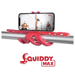 Celly Squiddy Max treppiede Smartphone/fotocamera di azione 6 gamba/gambe Rosso