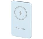 Verbatim Charge 'n' Go Polimeri di litio (LiPo) 5000 mAh Carica wireless Blu