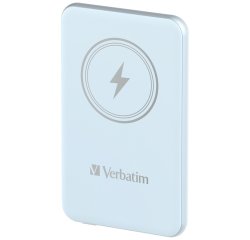 Verbatim Charge 'n' Go Polímero de litio 5000 mAh Cargador inalámbrico Azul