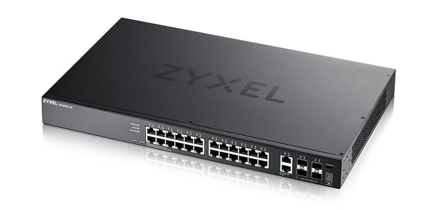 Zyxel XGS2220-30 Géré L3 Gigabit Ethernet (10/100/1000) Noir