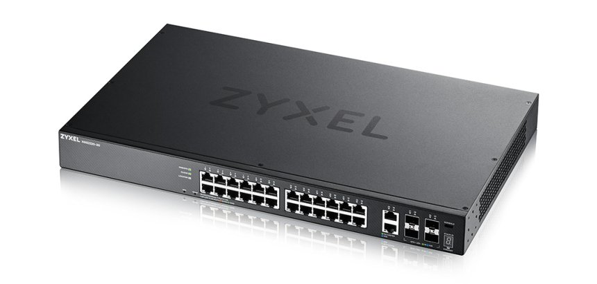 Zyxel XGS2220-30 Géré L3 Gigabit Ethernet (10/100/1000) Noir