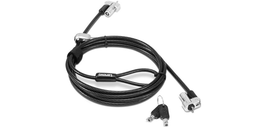 Lenovo 4XE1B81916 câble antivol Noir 1,8 m