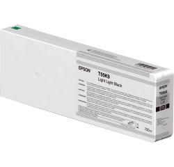 Epson Singlepack Light Light Black T55K900 UltraChrome HDX/HD 700ml