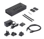 StarTech.com 7 Port USB C Hub - USB Type-C to 2x USB-C/5x USB-A - Commercial Metal USB 3.0 Hub - SuperSpeed USB 3.2 Gen 1 (5Gbps) - Self Powered - BC 1.2 Fast Charge - Mountable/Rugged