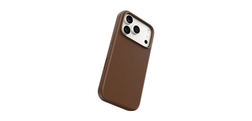 PanzerGlass CARE™ by ® Solo Vegan Leather Case Brown w. MagSafe iPhone 18 Pro | 17 Pro coque de protection pour téléphones portables Housse Marron