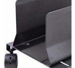 StarTech.com Support Mobile pour Unité Centrale, Support Mobile pour Unité Centrale PC à Roulettes, Charge Maximale de 21kg, Chariot à Roulettes pour Ordinateur de Bureau, Chariot en Acier, Support Réglable
