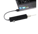 i-tec Advance U3GL3SLIM pannello drive bay Nero