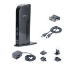 Docking Station USB 3.0 para Dos Monitores con HDMI - DVI - 6x Puertos USB