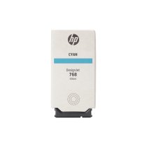 hp cartucho de tinta cian designjet 768 de 500 ml