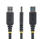 StarTech.com Cable de Montaje en Panel USB-A de 2m - Alargador USB Macho a Hembra - Cable Adaptador Extensor USB de 5Gbps