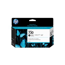 HP Cartouche d’encre 730 DesignJet noir photo, 130 ml