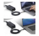 StarTech.com 140W USB-C Laptop Oplader met 1,2m Ingebouwde USB-C kabel, GaN Power Adapter voor MacBook M3/M4/M5 Pro/Max en Dell Pro/Plus/Premium