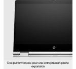 HP Pro x360 435 G10 AMD Ryzen™ 5 7530U Hybride (2-en-1) 33,8 cm (13.3") Écran tactile Full HD 8 Go DDR4-SDRAM 256 Go SSD Wi-Fi 6 (802.11ax) Windows 11 Pro Argent