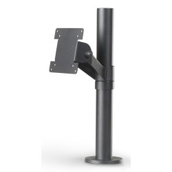 Ergonomic Solutions SpacePole POS SPV1101-FX-02 accessoire de système de paiement en point de vente Noir Métal 75 x 75 mm 100 x 100 mm