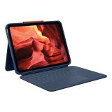 Logitech Rugged Combo 4 Touch QWERTZ Allemand Smart Connector Bleu