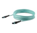StarTech.com MPO12PL5M câble InfiniBand et à fibres optiques 5 m MPO/MTP Couleur aqua
