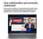 HP E0EY1ET laptop Intel Core 7 350 Ordinateur portable 40,6 cm (16") WUXGA 32 Go LPDDR5x-SDRAM 512 Go SSD Wi-Fi 7 (802.11be) Windows 11 Pro AI PC Argent