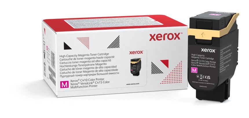 Xerox Cartouche de toner Magenta de Grande capacité Imprimante couleur ® C410/multifonctions ® VersaLink® C415 (7000 pages) - 006R04687