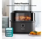 Hisense HAF1350DR Singolo 6,7 L Indipendente 1350 W Friggitrice ad aria calda Nero