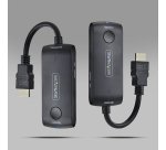 StarTech.com Extendeur HDMI Sans Fil pour Salles de Réunion et Espaces de Travail Collaboratifs, 4K 60Hz, Portée de 20m, Alimentation par USB, Kit Transmetteur et Récepteur Plug-and-Play