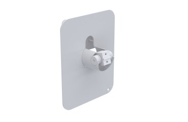 Ergonomic Solutions SpacePole Kiosk SKS001-32 accesorio para terminal de punto de venta Base POS Blanco Metal