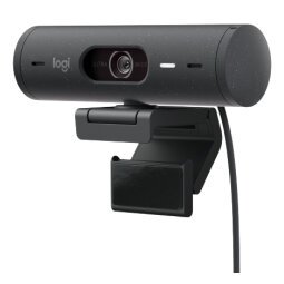 Logitech Brio 500 webcam 4 MP 1920 x 1080 pixels USB-C Graphite