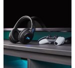 HyperX Cloud Flight - Casque de jeu sans fil (noir-bleu) - PS5-PS4