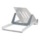 R-Go Tools Support pour ordinateur portable R-Go Riser Basic, support pour ordinateur portable pliable et réglable, aluminium