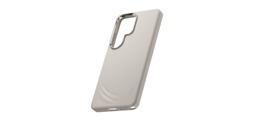 PanzerGlass CARE™ by ® Flow Case Vanilla w. Qi Samsung Galaxy S26 Ultra protective phone case cover Beige