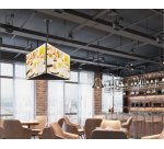 Equip Soporte de TV de triple pantalla para montaje en techo de 37"-65