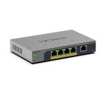 NETGEAR GS105EP Non-géré Gigabit Ethernet (10/100/1000) Connexion Ethernet, supportant l'alimentation via ce port (PoE) Gris