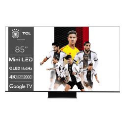 TCL TV Mini LED 4K 215 cm 85MQLED87 Mini LED 144Hz Google TV
