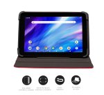 Nilox NXFB002 custodia per tablet 26,7 cm (10.5") Custodia a fondina Rosso