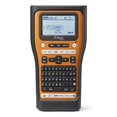 Brother beletteringssysteem PT-E560BT met draagkoffer, 2 tapes, adapter en batterij
